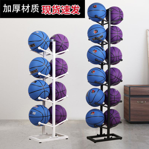 篮球足球收纳架球类置物架归类摆放家用放球架陈列放置架筐展示架