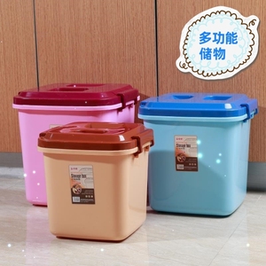 厨房家用小型收纳盒15斤25斤密封收纳防虫防潮米桶五谷杂粮储米罐