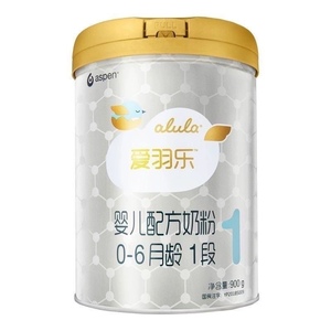 alula爱羽乐新西兰原罐原装进口1段婴幼儿配方牛奶粉900g 0-6月