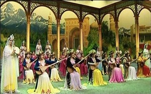 且比亚特木卡姆DVD 新疆 维吾尔族 歌舞 十二木卡姆