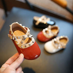 英国Next Road女童皮鞋宝宝鞋子公主鞋春秋季儿童运动鞋女婴儿鞋
