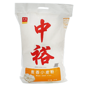 中裕麦香小麦粉5kg 家用包子馒头水饺饼油条中筋通用白面面粉10斤