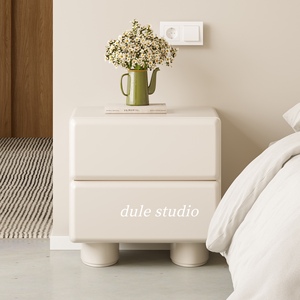 杜勒机器人床头柜韩式极简风格网红储物现代床边柜抽屉小柜子卧室