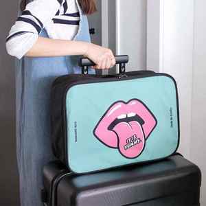 新拖箱包轻便飞机版简易旅行包套防厢手提袋外出可套行李箱拉杆上