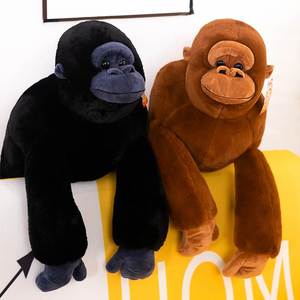 大猩猩公仔金刚玩偶长臂猿布娃娃毛绒玩具黑猩猩猴子生日礼物男生