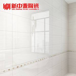 新中源瓷砖厨房卫生间地砖防滑300*600仿木纹墙砖浴室地砖6029