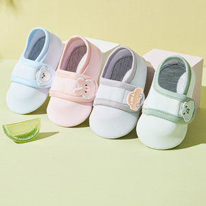 春夏宝宝地板袜婴幼儿学步鞋软底防滑隔凉男宝女童儿童室内地板鞋