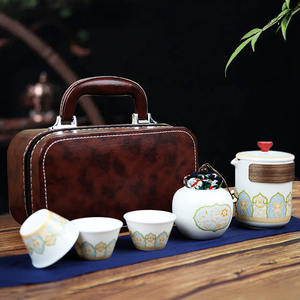 铁观音乌龙茶新茶羊脂玉白瓷茶具茶叶礼盒套装过节送礼