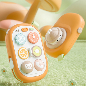 婴儿仿真音乐手机玩具早教益智玩具儿童专注力宝宝男女孩仿真模拟