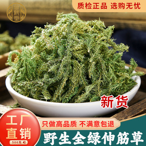 伸筋草中药材500g野生小伸筋草旗舰店另有远志益智仁三宝茶白芥子