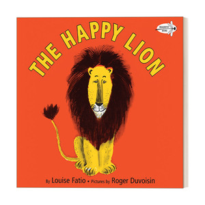 英文原版 The Happy Lion 快乐的狮子 3-7岁儿童动物友谊绘本 Roger Duvoisin 英文版 进口英语原版书籍