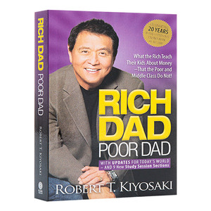 富爸爸穷爸爸 英文原版 Rich Dad Poor Dad 富人教了他们的孩子哪些是穷人和中层教不了的 经济投资 企业管理 英文版进口英语书籍
