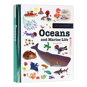 【Do You Know?】海洋和海底生活Oceans and Marine Life 6-12岁少儿自然海洋生物科普百科彩图英文原版 精装图册儿童全英语书