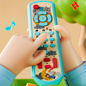 宝宝遥控器玩具婴儿仿真手机儿童电话按键早教益智0一1岁男孩女孩