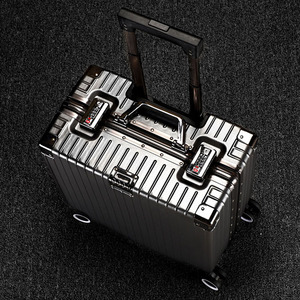 18寸登机箱行李箱女横款可上飞机免托运小型轻便拉杆密码方形20