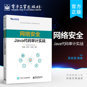 官方正版 网络安全Java代码审计实战 奇安信认证网络安全工程师系列丛书 软件开发网络运维渗透测试安全工程师培训教材 高昌盛