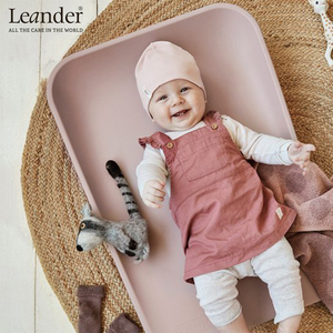 丹麦leander利安达新生婴儿护理软垫护理桌尿布台进口北欧配件