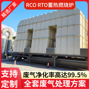 RTO RCO 沸石转轮+蓄热式焚烧炉 催化燃烧油漆厂工业废气处理设备