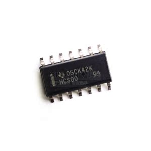 原装进口 SN74HCS00DR SOIC-14 COMS 与非门 逻辑器件芯片 贴片ic