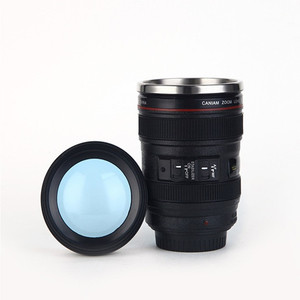 现货第六代镜头杯Canon24-105佳能杯不锈钢内胆创意个性水杯