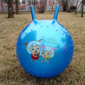 小学生超大弹力球羊角球大号幼儿园感统训练充气大球皮球儿童道具
