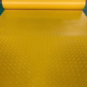 PVC牛津地垫绿色地毯浴室防水牛筋黄色防滑垫橡胶车间仓库地胶垫