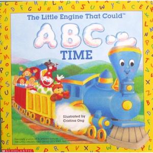 The Little Engine That Could ABC Time by Cristina Ong平装Scholastic小小引擎的ABC书ABC