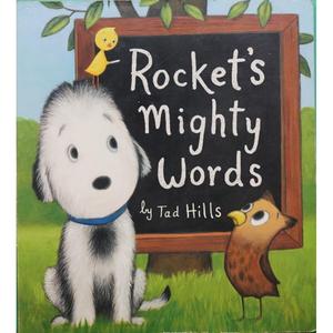 Rocket's Mighty Words by Tad Hills平装Schwartz Publishing火箭的豪言壮语
