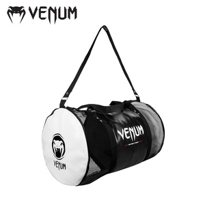 VENUM 毒液健身运动包镂空透气圆筒包单肩挎包时尚大容量训练背包