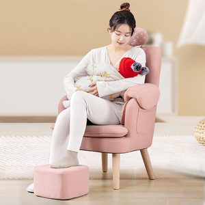 喂奶椅哺乳椅月子中心母婴室沙发凳枕头喂奶神器孕产妇lamami607