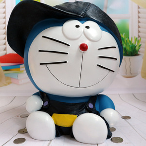 哆啦A梦系列礼品创意大号叮当猫存钱罐装饰品摆件储蓄罐儿童礼物