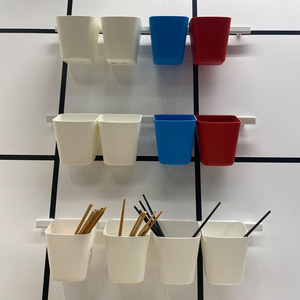 宜苏纳思盛具塑料收纳挂盒家用厨房筷子筒花盆笔筒刀叉储物餐具盒