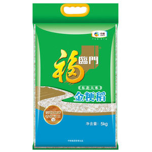 福临门东北大米金梗稻5kg中粮米业出品粳米10斤装新米中粮出品