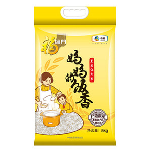 福临门妈妈的饭香5kg黑龙江五常江东北寒地长粒香米 中粮出品大米