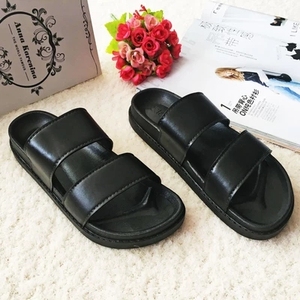 Ladies slipper woman Dual-band Flip flops sandals 平底女拖鞋