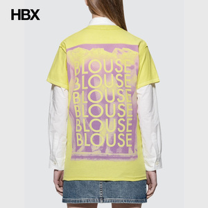 Blouse Meta-modern S/S T-ShirtT恤女HBX
