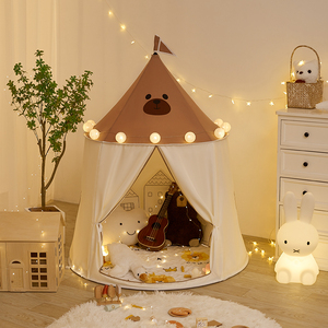 儿童小帐篷室内家用宝宝游戏屋男孩玩具女孩公主城堡玩具屋小房子