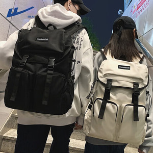 回力双肩包男韩式休闲高中大学生书包大容量轻便出行背包旅行包女
