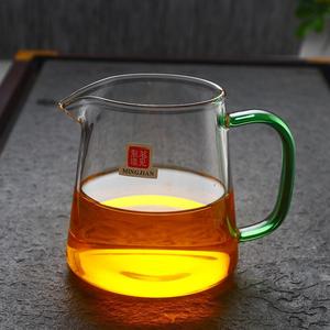 品德坊耐热耐高温玻璃加厚公道杯带茶漏功夫茶具茶海公杯过滤茶器