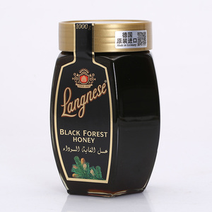 Langnese琅尼斯德国进口 纯净天然成熟黑森林蜂蜜1000g