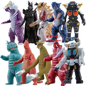 软胶怪兽玩具全套恐龙战车赛格古关节可活动人偶模型儿童玩具