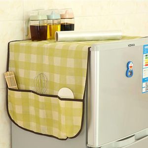 多用途无纺布冰箱防尘罩简约防水耐脏盖巾耐用冰箱巾收纳袋