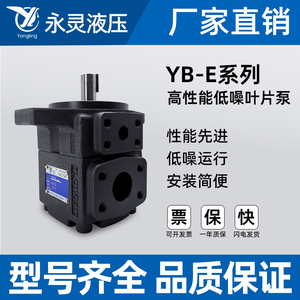 仙居YLC永灵油泵YB-E16/E25/E32/E40/E50/E63/E80/E8高性能叶片泵