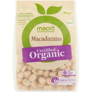 小肚腩澳洲 Macro Organic Raw Macadamia Nuts夏威夷果250g