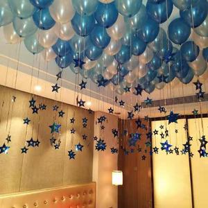 气球装饰结婚房儿童周岁生日派对乳胶气球批发场景布置加厚无毒亮