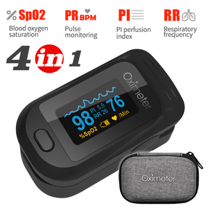 Pulse Fingertip Oled Portable Oximeter SPO2 PR PI RR 血氧仪