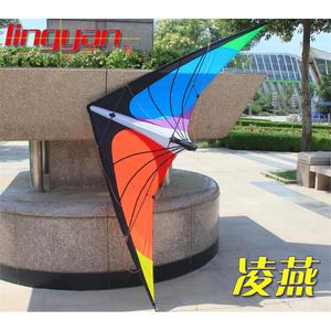 潍坊2024年新款大人专用风筝竞技比赛专业级双线特技高级翻滚腕带