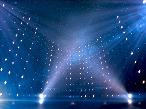 网红2023直播间背景布3d立体星空虚化舞台唱歌表演高级感拍照墙纸