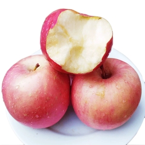 当季脆甜多汁无蜡绿色有机带皮吃10斤一级精品大果山东红富士苹果