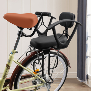 自行车儿童座椅后座安全坐椅后置折叠单车山地车加装座架小孩宝宝